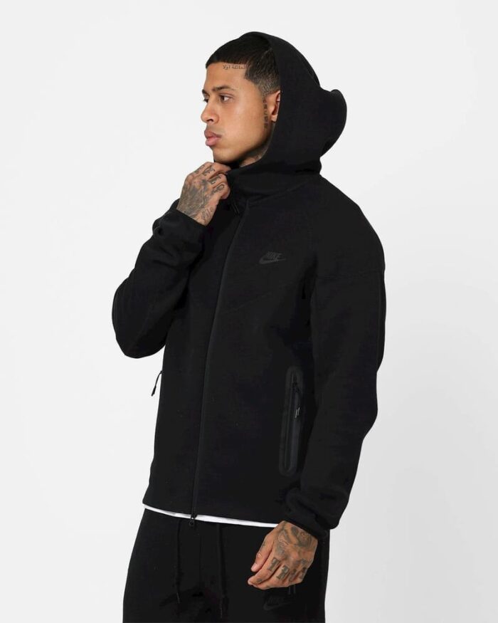 Set Nike Tech Fleece black 2023 (New Season) - Image 3