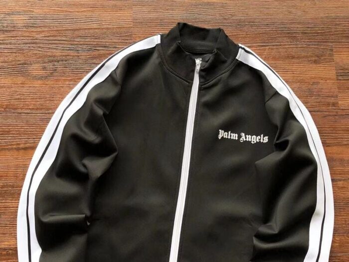 Jacket Palm Angels Logo Black - Image 4