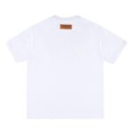 T-Shirt Louis Vuitton LV Drip Print White - Image 2