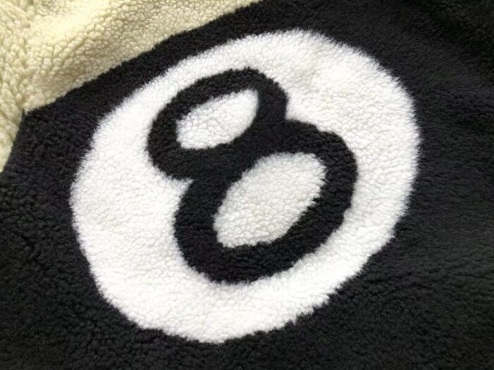 Jacket Stussy 8 Ball Sherpa Reversible - Image 8