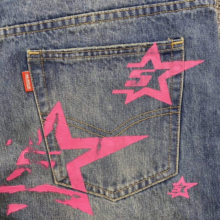 Jeans Sp5der Pink Stars - Image 6
