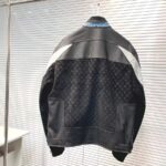 Jacket Louis Vuitton Leather Mix Biker - Image 3
