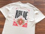 T-shirt Rhude Card 'Vintage White' - Image 5