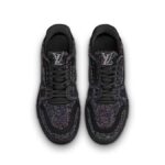 Louis Vuitton Trainer Black Multicolor Rhinestone - Image 6