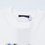 T-Shirt Louis Vuitton LV Paint-Splatter White - Image 5