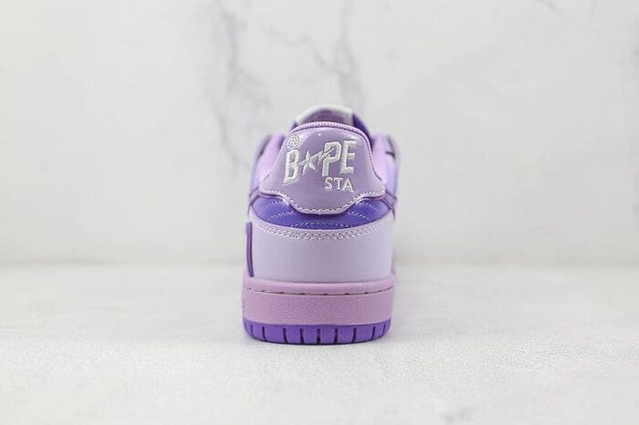A Bathing Ape Bape SK8 Sta Purple - Image 7