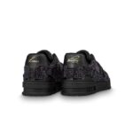 Louis Vuitton Trainer Black Multicolor Rhinestone - Image 5