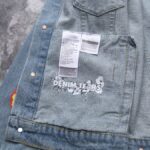 Jacket Denim Tears x Levi's Floral Print Blue - Image 4