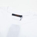 T-shirt Louis Vuitton White Green LV - Image 5