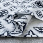 T-shirt Louis Vuitton Monogram White Deep Black - Image 5