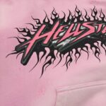 Hoodie Hellstar Brainwashed Without Brain Pink - Image 5