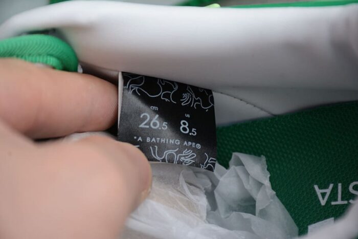 A Bathing Ape Bape Sta Low Green - Image 12