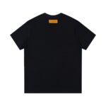T-Shirt Louis Vuitton LV Monogram Print Black - Image 2