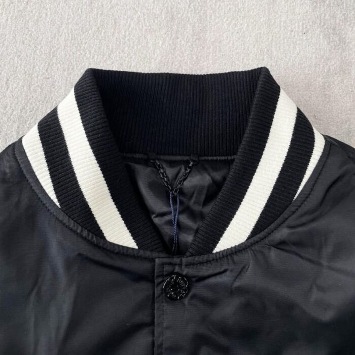 Jacket Louis Vuitton 'LV Lovers' Nylon Crystal Baseball - Image 9