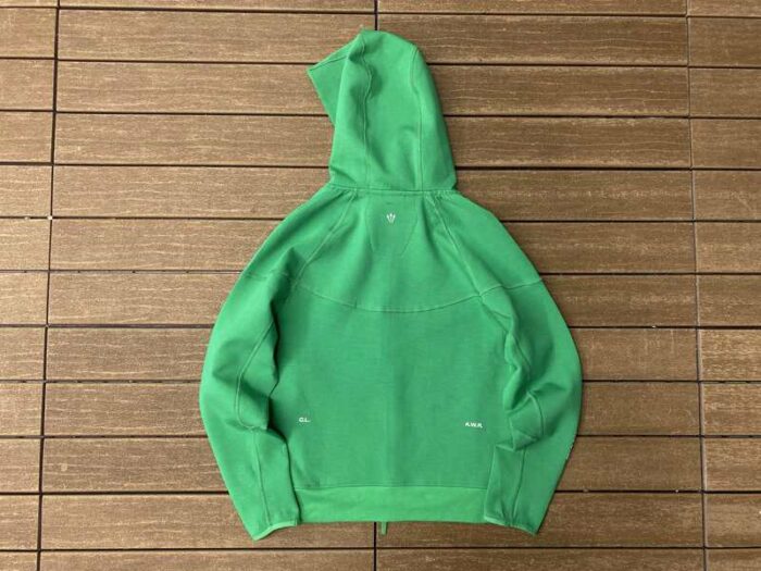 Hoodie Nike x NOCTA Tech Fleece Stadium Green/Sail - Image 3