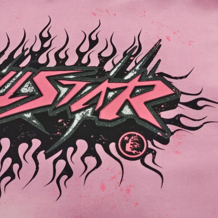 Hoodie Hellstar Brainwashed Without Brain Pink - Image 6