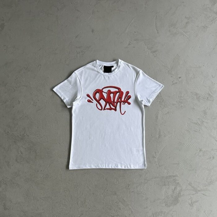 T-shirt Synaworld 'Syna Logo' White/Red - Image 2