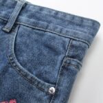 Jeans Denim Tears Multicolor Print Blue - Image 7