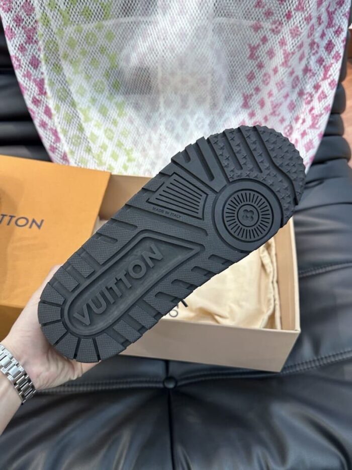 Louis Vuitton Black Crystal 'LV Trainer Maxi' - Image 10