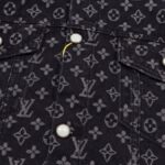 Jacket Louis Vuitton Black Monogram Denim - Image 4