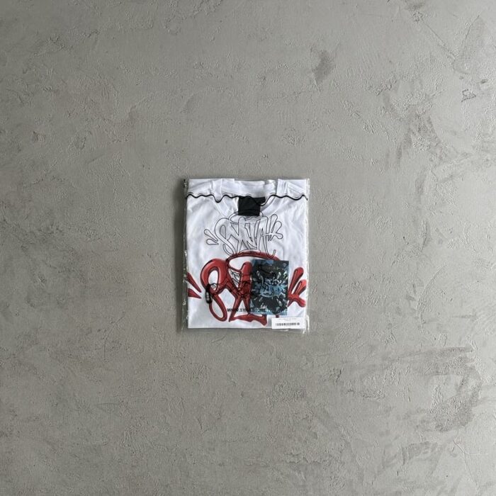 T-shirt Synaworld 'Syna Logo' White/Red - Image 5
