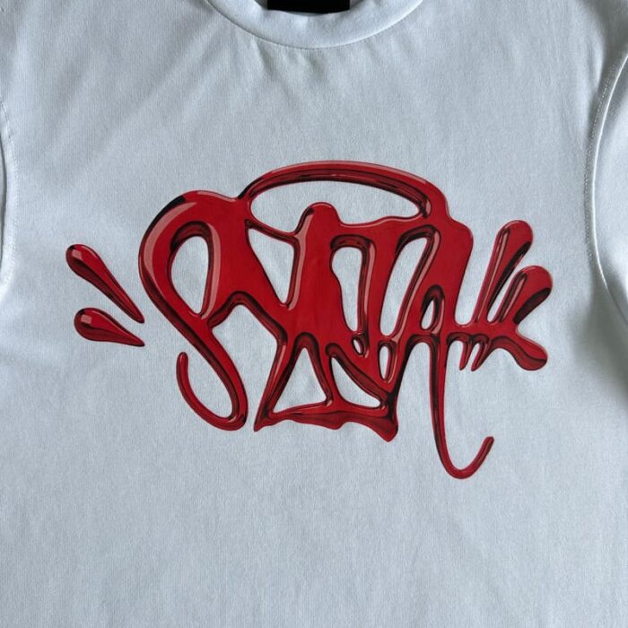 T-shirt Synaworld 'Syna Logo' White/Red - Image 3