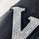 Jacket Louis Vuitton 'LV Lovers' Nylon Crystal Baseball - Image 6