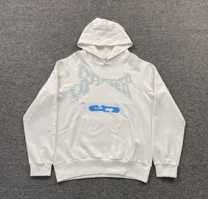 Hoodie Sp5der Adult Sweatshirt 'Eggshell' - Image 3