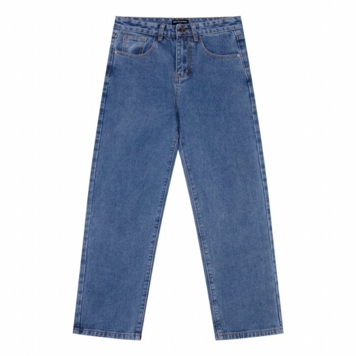 Jeans Balenciaga BB Logo Blue BL045 - Image 2