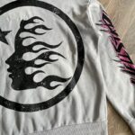 Hoodie Hellstar Future Flame Grey/Pink - Image 7
