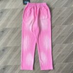 Hellstar Flame Sweatpants Pink/Silver - Image 3