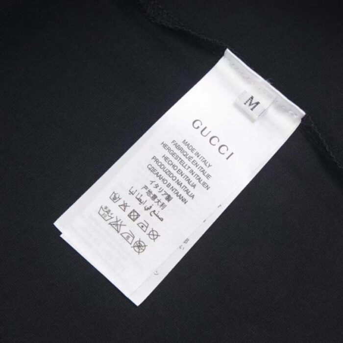 T-shirt Gucci x Adidas Graphic Black GC048 - Image 7
