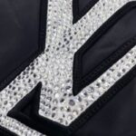 Jacket Louis Vuitton 'LV Lovers' Nylon Crystal Baseball - Image 7