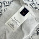 T-shirt Louis Vuitton Monogram White Deep Black - Image 8