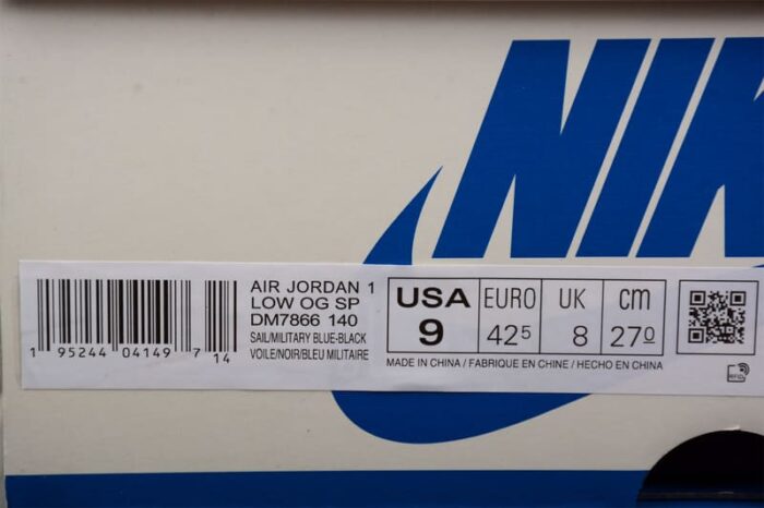 Jordan 1 Low Travis Scott Fragment Design - Image 16