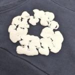 Hoodie Denim Tears The Cotton Wreath Navy - Image 4