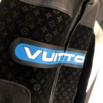 Jacket Louis Vuitton Leather Mix Biker - Image 8