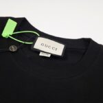 T-shirt Gucci Neon Logo Black GC037 - Image 7