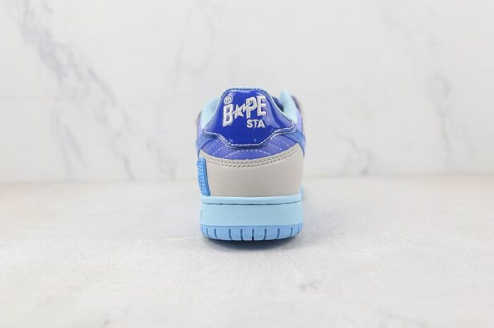 A Bathing Ape Bape SK8 Sta Blue White - Image 7