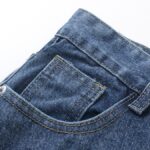 Jeans Denim Tears Multicolor Print Blue - Image 6