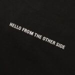 T-shirt Balenciaga Green Alien Face Black Oversized BL001 - Image 6