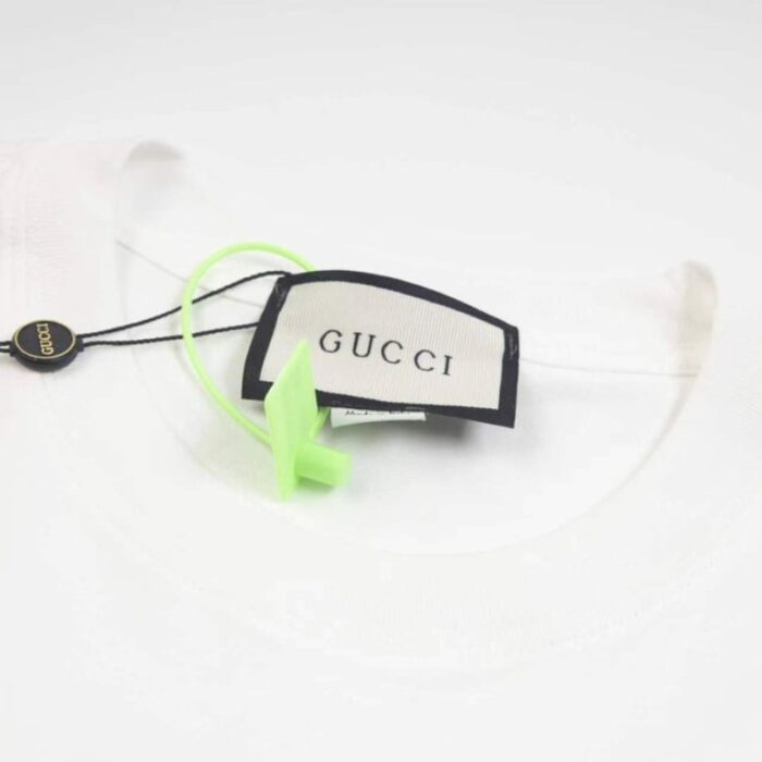 T-shirt Gucci x Adidas Graphic White GC049 - Image 5