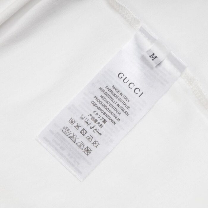 T-shirt Gucci x Adidas Graphic White GC049 - Image 7