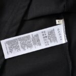 T-shirt Gucci Interlocking Logo Black GC013 - Image 8