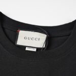 T-shirt Gucci Interlocking Logo Black GC013 - Image 7