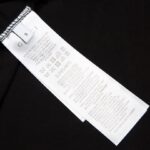 T-shirt Gucci Distressed Logo Black GC046 - Image 9