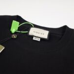 T-shirt Gucci Rainbow Logo Black GC035 - Image 7