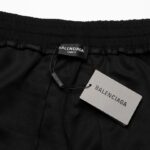 Shorts Balenciaga Logo Black BL020 - Image 6