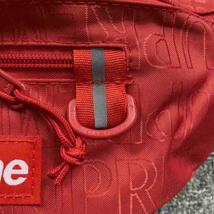 Supreme Waist Bag Black (SS19) - Image 5
