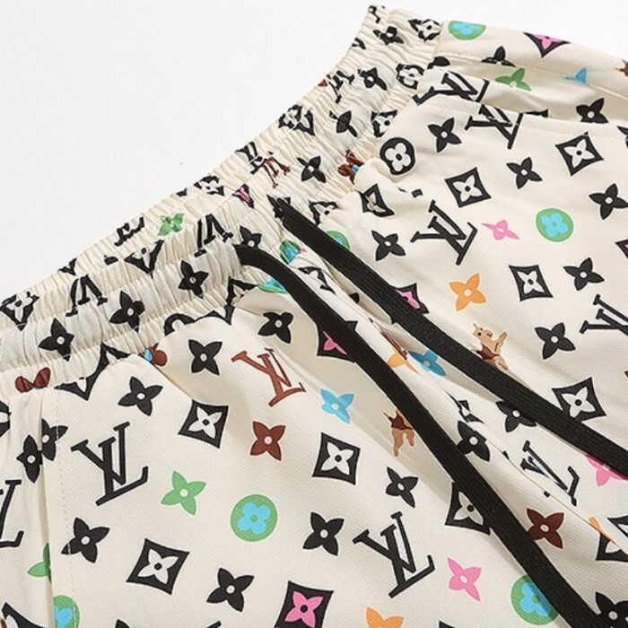 Shorts Louis Vuitton Multicolor Monogram Print LV008 - Image 5